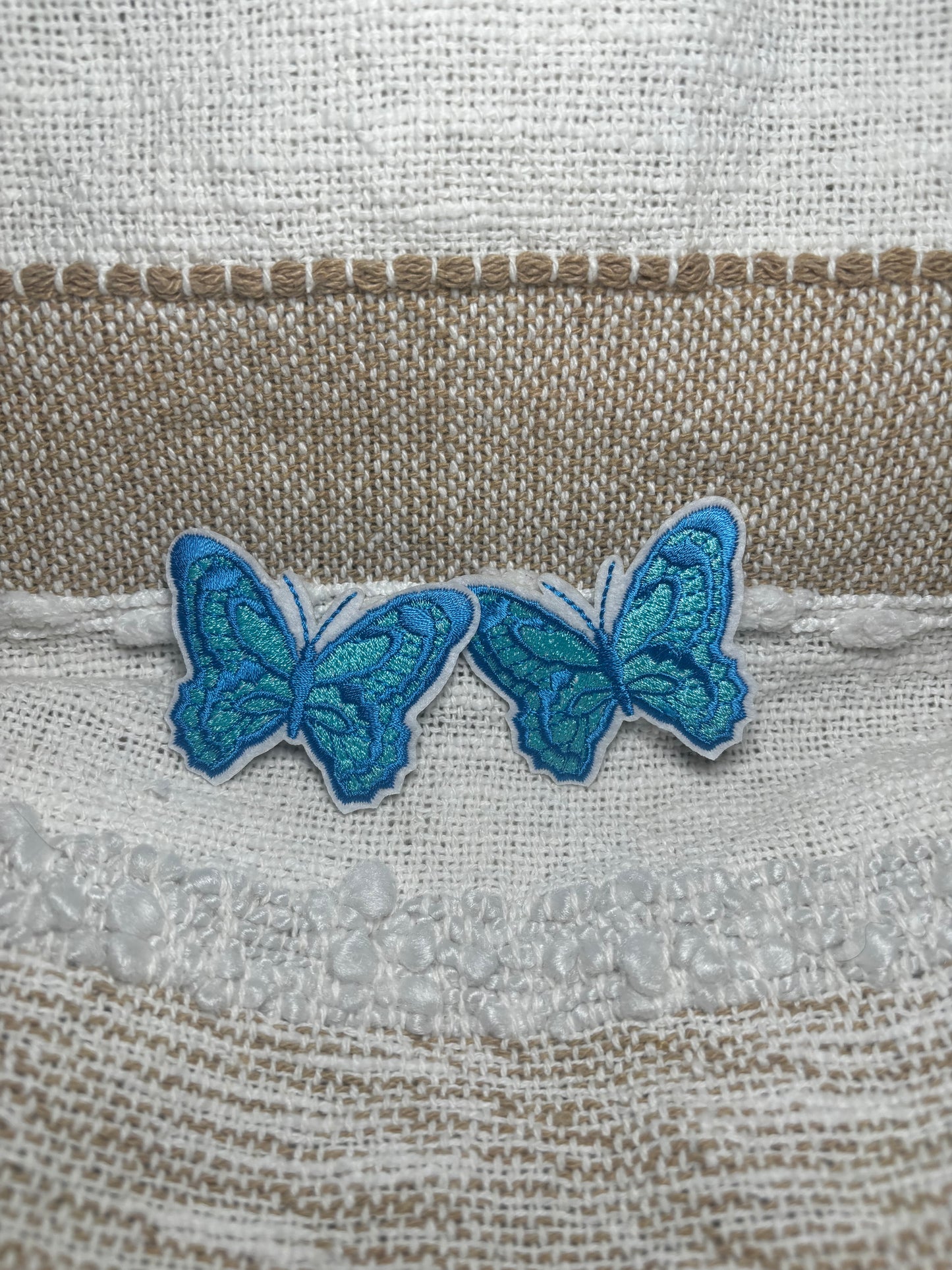 Blue Butterfly Patch