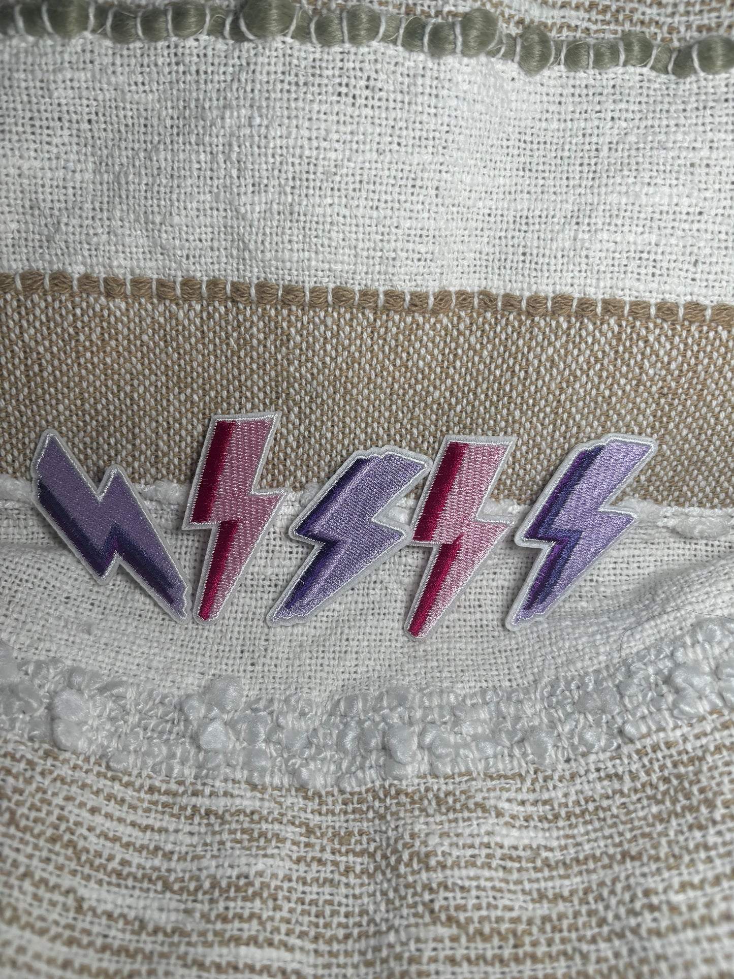 Lightning Bolt Patches