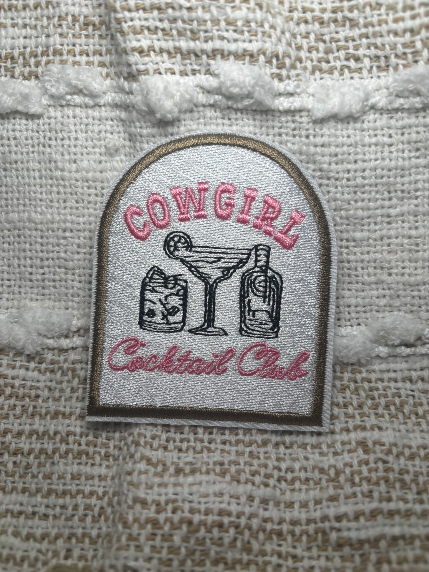 Cowgirl Cocktail Club Patch