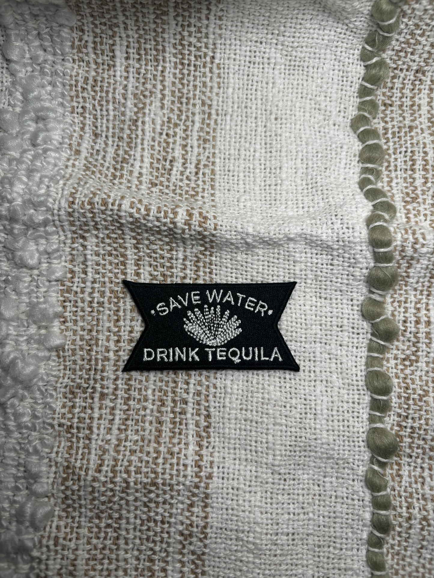 Save Water Drink Tequila Patch