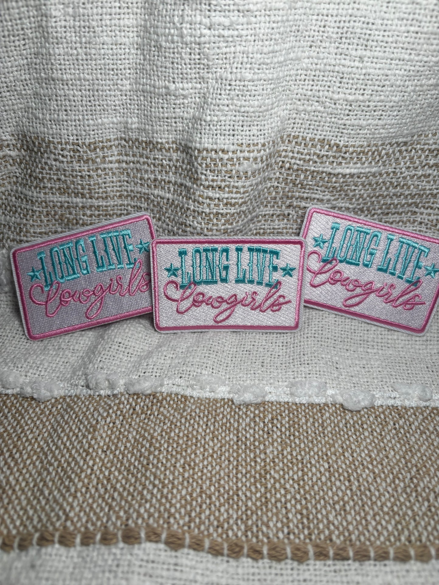 Long Live Cowgirls Patches