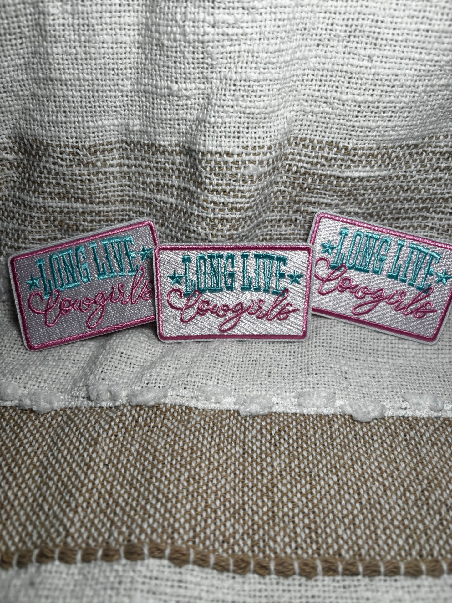 Long Live Cowgirls Patches