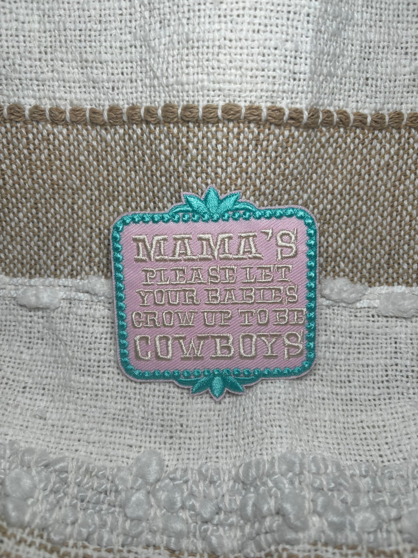 Mama's & Cowboys patch