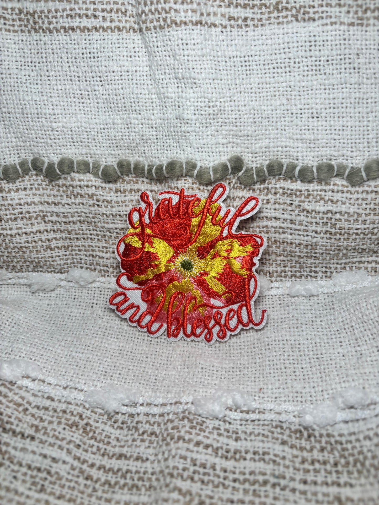 Grateful & Blessed Patch
