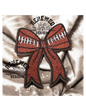 Football Bow Patch