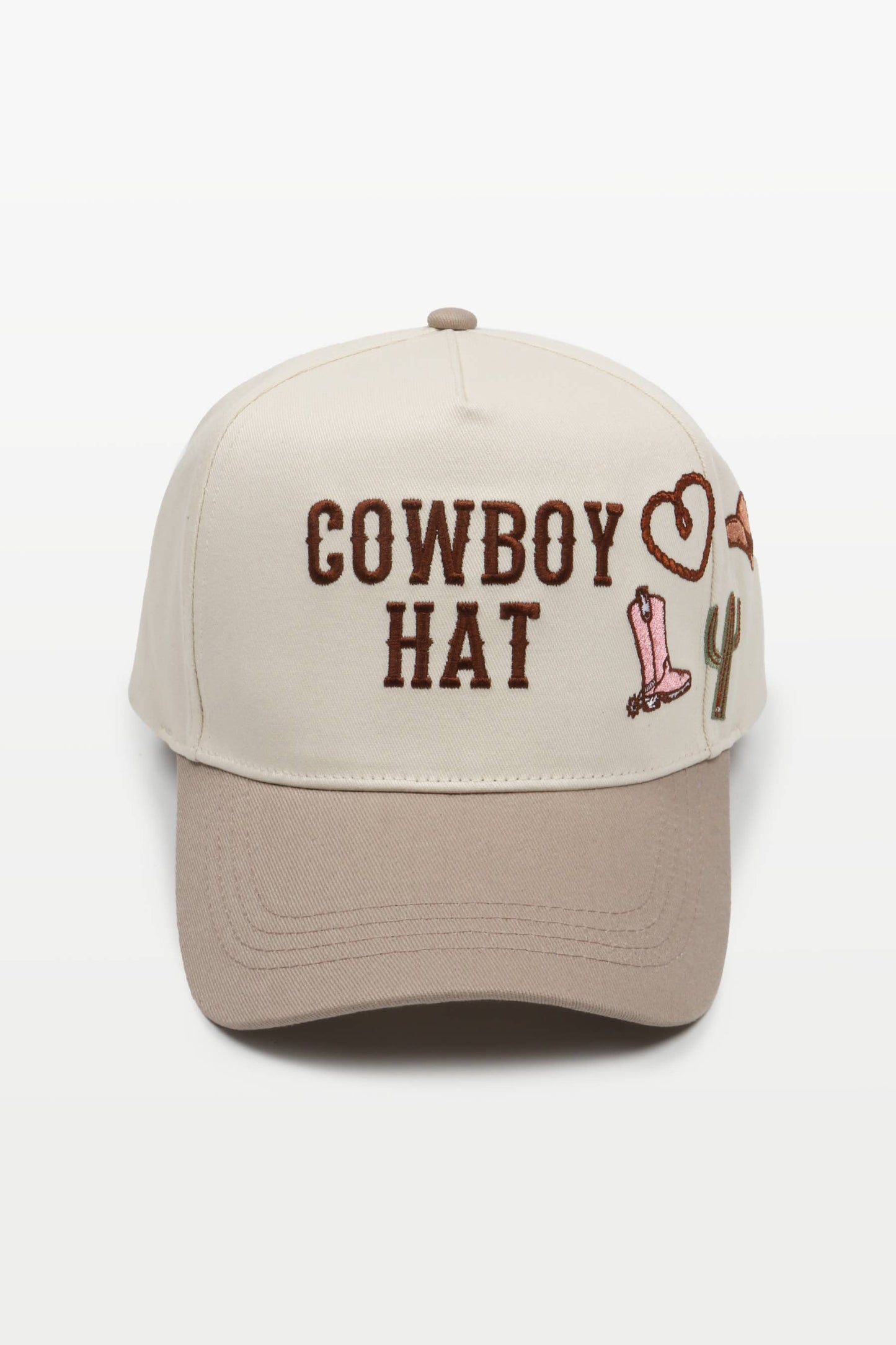WESTERN COWBOY HAT icons Embroidery Hat