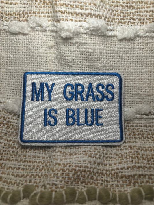 My Grass is Blue Patch