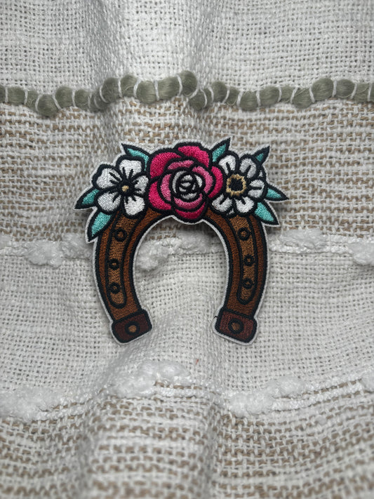 Horseshoe Floral Patch