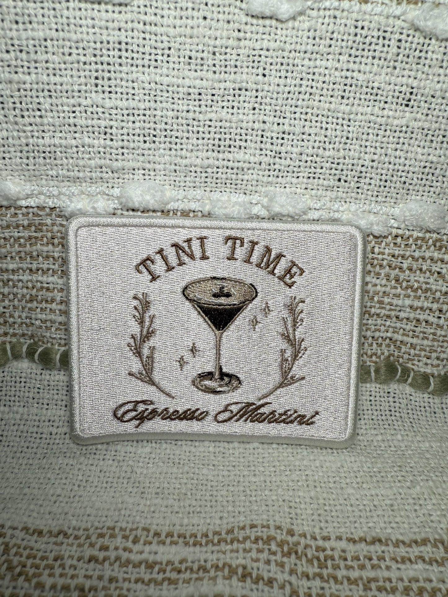 Tini Time Espresso Martini Patch