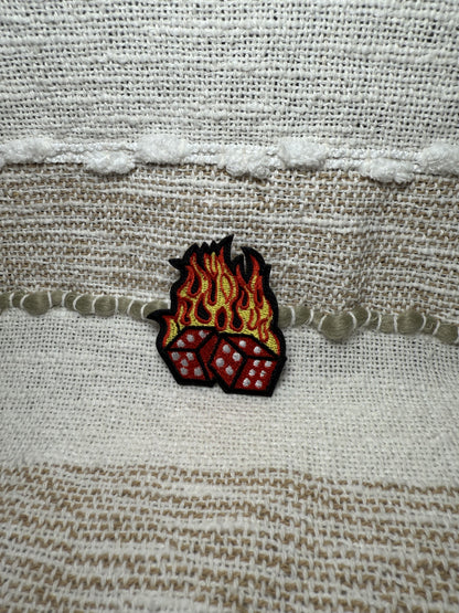 Flaming Dice Patch