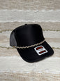 Trucker Hat Chain- White & Gold Chunky