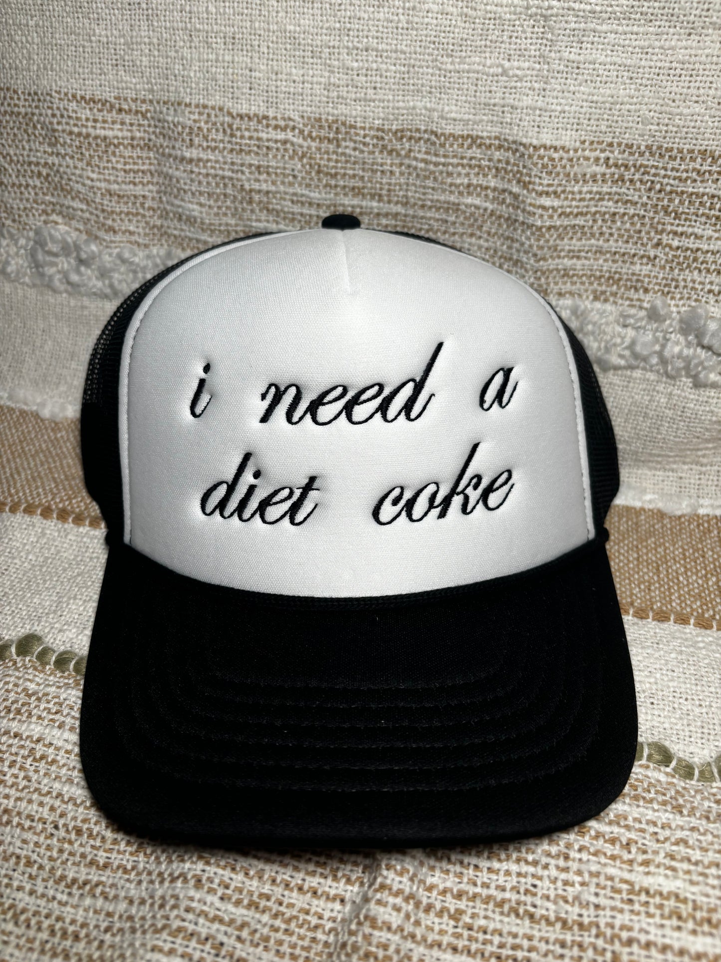 I Need A Diet Coke Trucker Hat