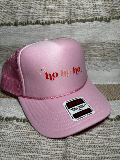 Ho Ho Ho Christmas Trucker Hat