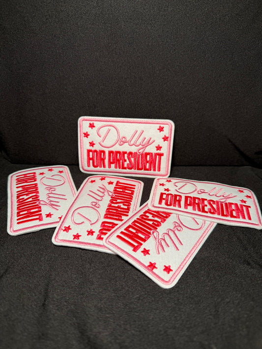 Dolly for President Patch