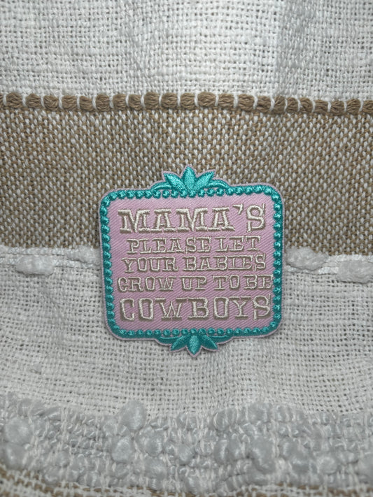 Mama's & Cowboys patch