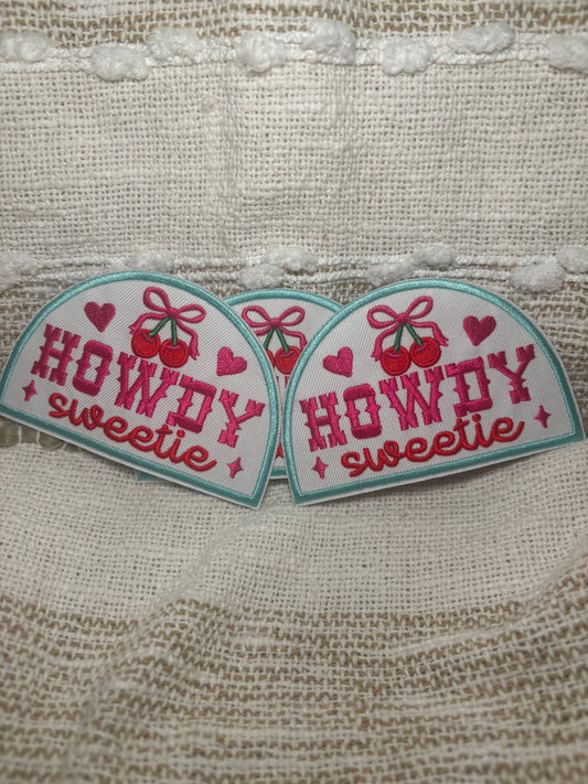 Howdy Sweetie Patch