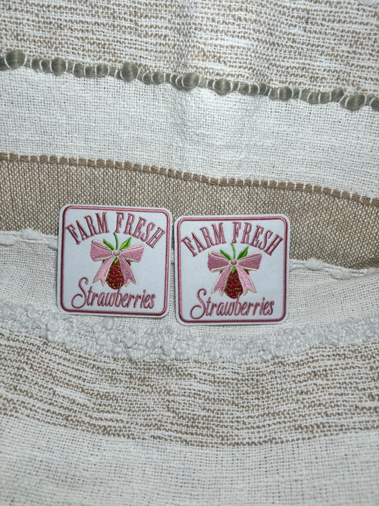 Farm Fresh Strawberries Patch