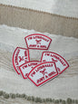 Red Literally Just A Girl Patch