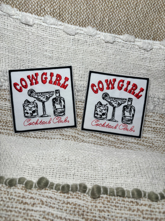 Cowgirl Cocktail Club Patch
