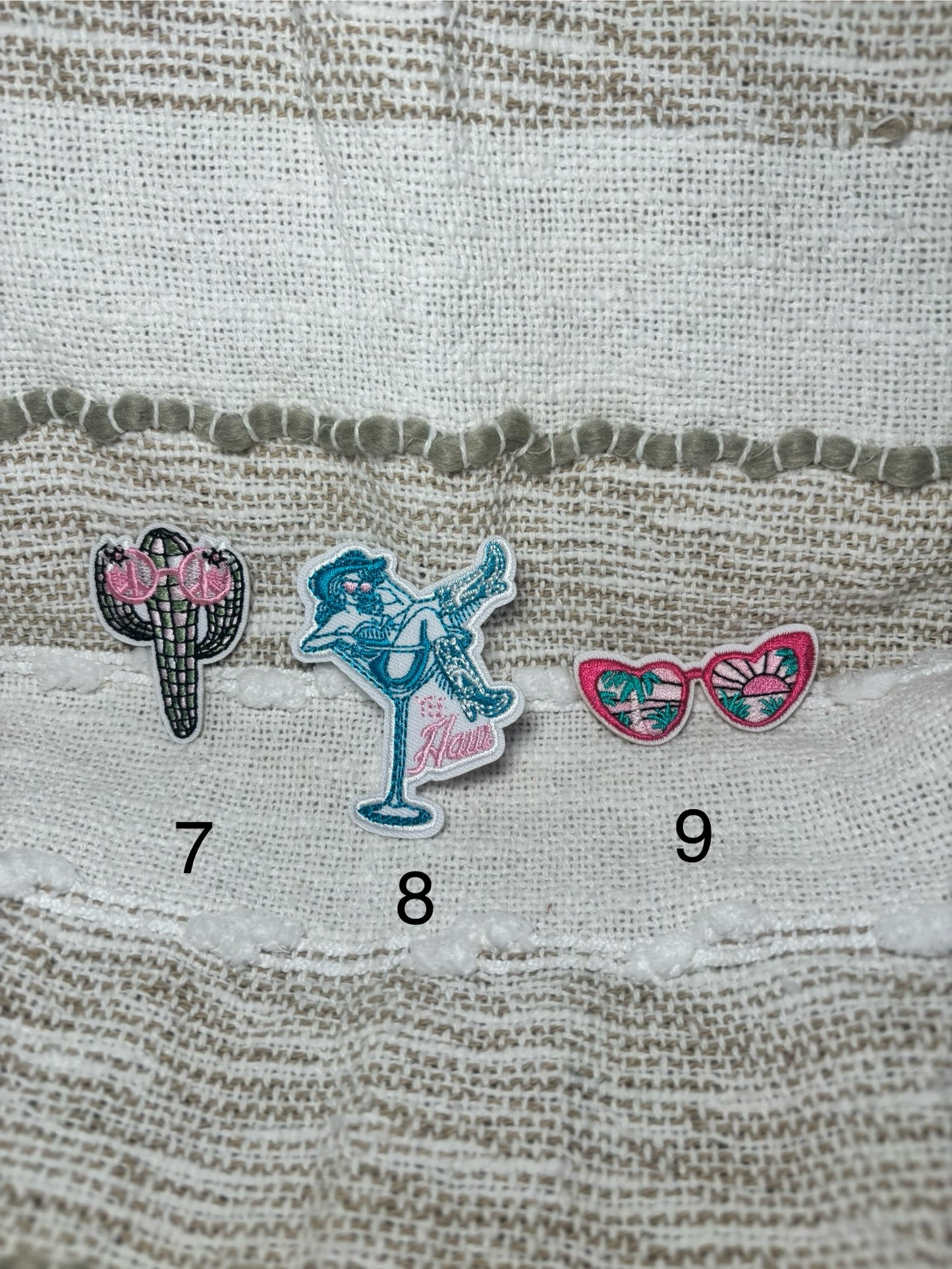 Pink Cowgirl Patches