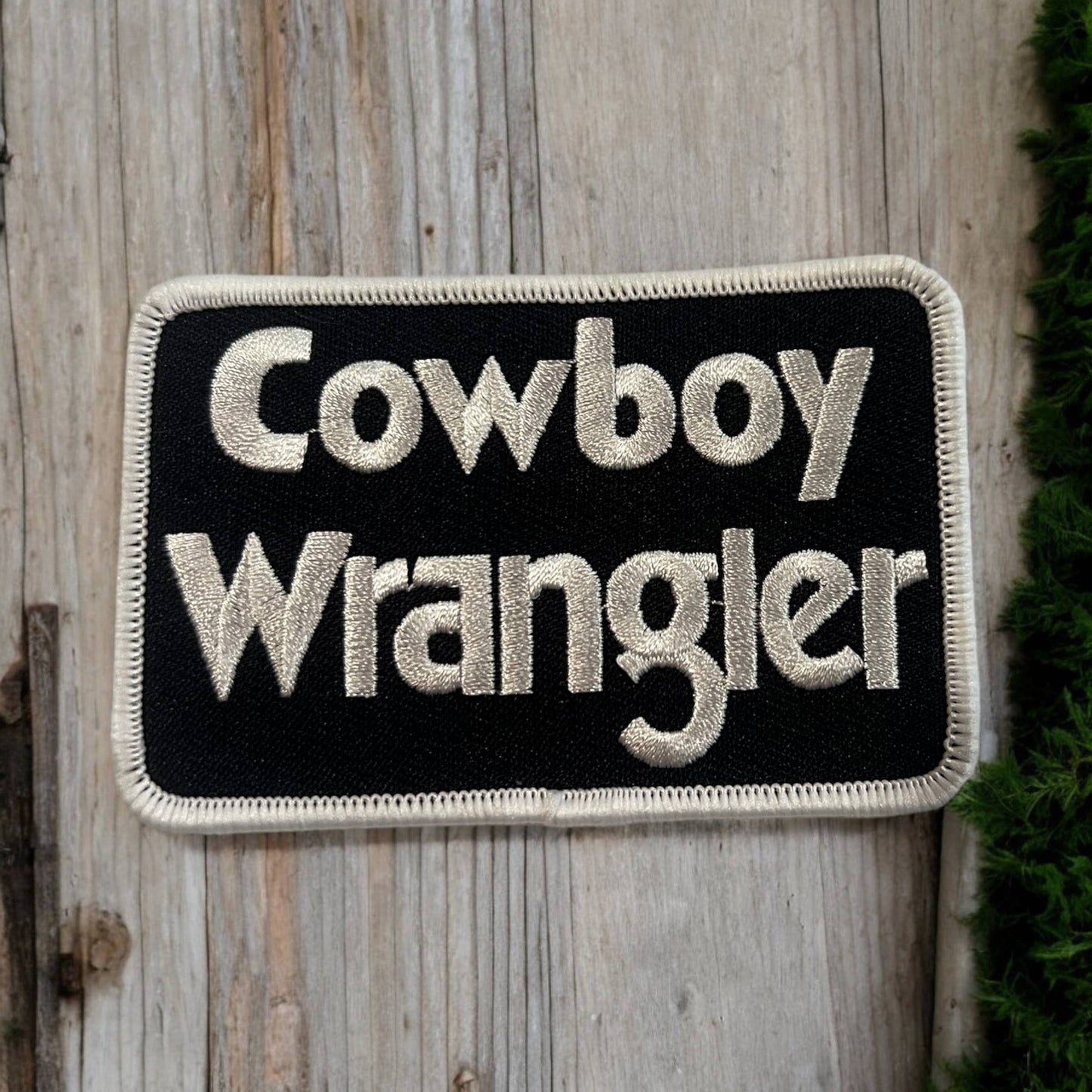 Cowboy Wrangler Patch