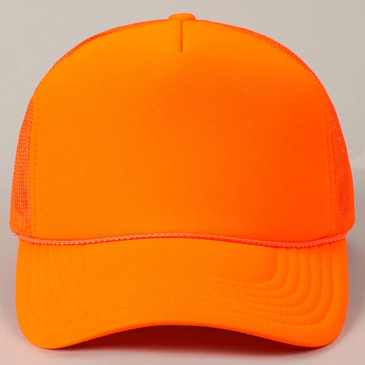 Neon Orange Trucker Hat