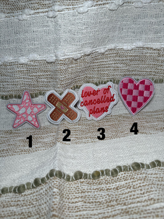 Pink Girly Patches Pt. 1