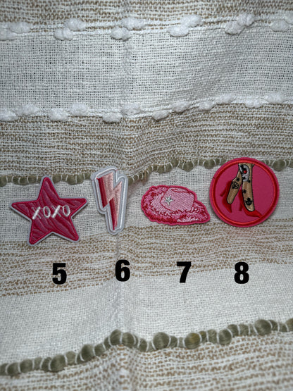 Pink Girly Patches Pt. 1