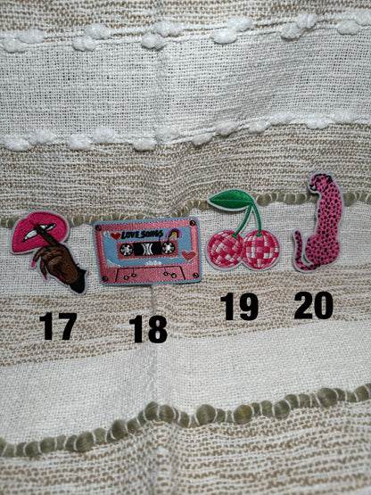 Pink Girly Patches Pt. 1