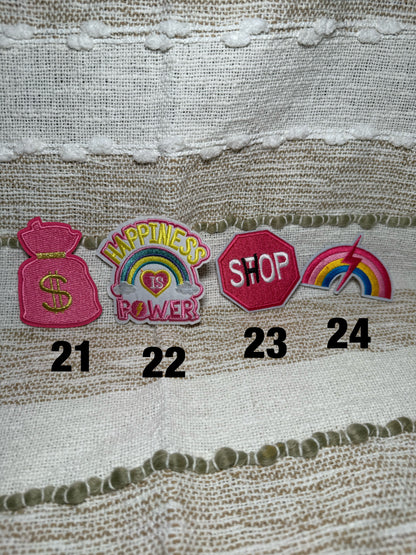 Pink Girly Patches Pt. 1